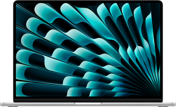 Apple MacBook Air 15 inch (2024) M3 (8 core CPU/10 core GPU) 8GB/512GB Zilver QWERTY