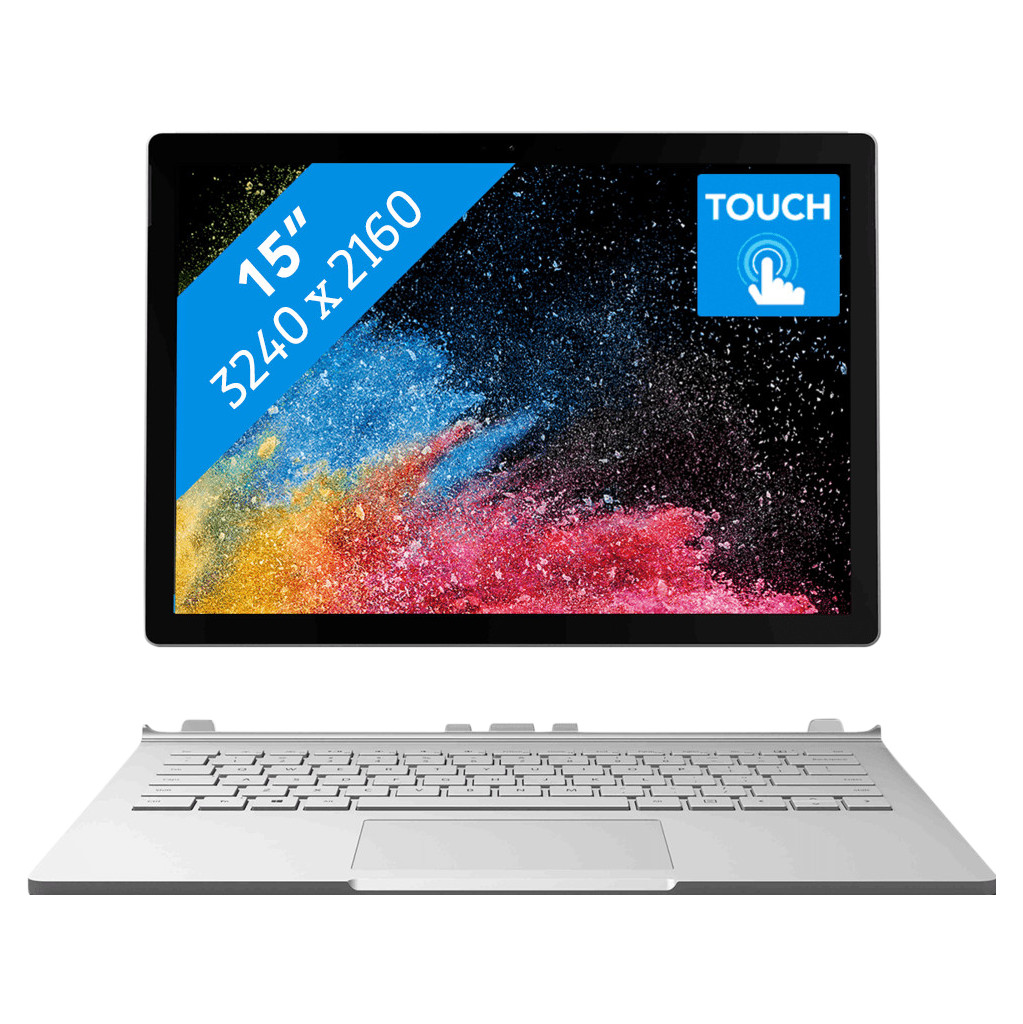 Microsoft Surface Book 2 - 15" - i7 - 16GB - 512GB Kopen? | laptops