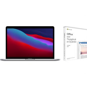Apple MacBook Pro 13" (2020) 16GB/256GB Apple M1 Space Gray + Microsoft Office 2019