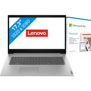 Lenovo IdeaPad 3 17IML05 81WC008DMH + Microsoft 365 Personal NL Abonnement 1 jaar