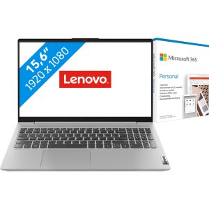 Lenovo IdeaPad 5 15ARE05 81YQ005PMH + Microsoft 365 Personal NL Abonnement 1 jaar