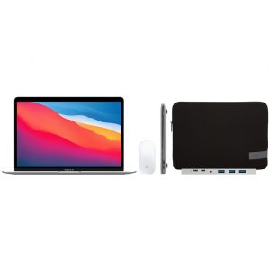 Apple MacBook Air (2020) MGN93N/A Zilver + Accessoirepakket Plus