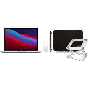 Apple MacBook Pro 13" (2020) MYDA2N/A Zilver + Accessoirepakket Deluxe
