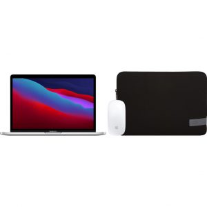 Apple MacBook Pro 13" (2020) MYDA2N/A Zilver + Magic Mouse + Laptophoes