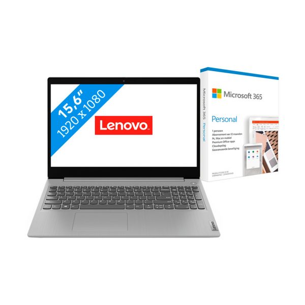 Lenovo IdeaPad 3 15ITL05 81X800CNMH + Microsoft 365 Personal