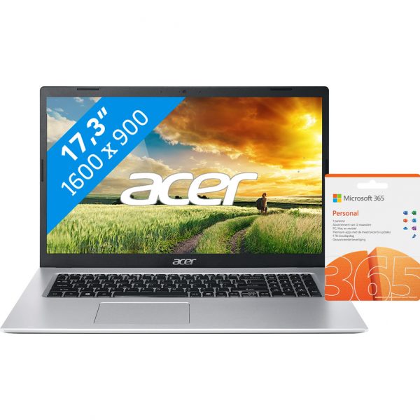 Acer Aspire 3 A317-53-393D + Microsoft 365 Personal