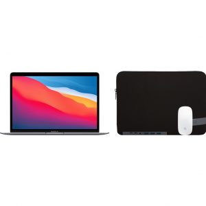 Apple MacBook Air (2020) 16GB/256GB Apple M1 Space Gray + Accessoirepakket