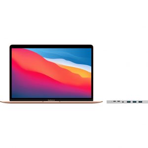 Apple MacBook Air (2020) MGND3N/A Goud + Bluebuilt Docking Station