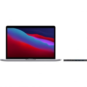 Apple MacBook Pro 13" (2020) 16GB/1TB Apple M1 Space Gray + Bluebuilt Docking Station