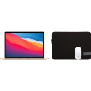 Apple MacBook Air (2020) MGND3N/A Goud + Muis + Laptophoes