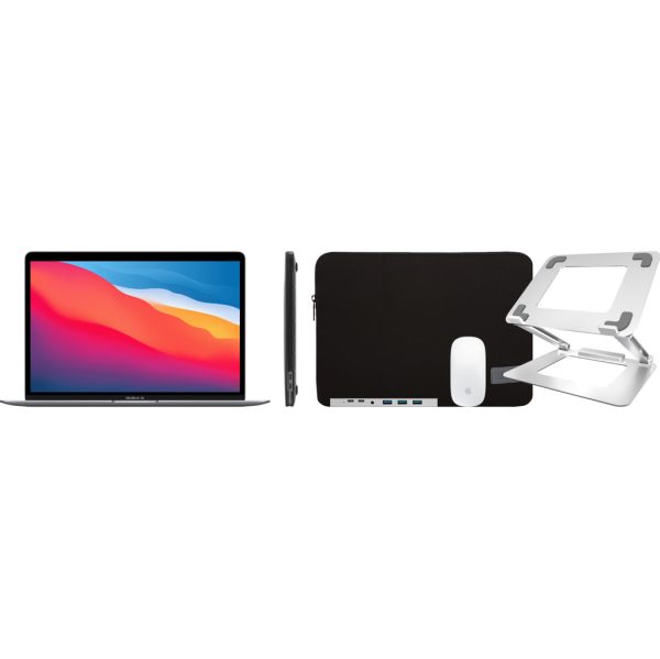 Apple MacBook Air (2020) MGN93N/A Zilver + Accessoirepakket Deluxe
