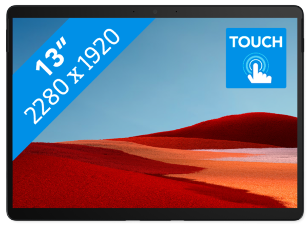 Microsoft Surface Pro X - SQ2 - 16GB - 256GB Zwart