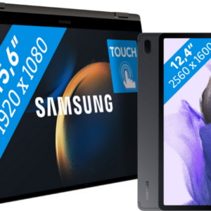 Samsung Galaxy Book3 360 NP750QFG-KA1NL + Galaxy Tab S7 FE