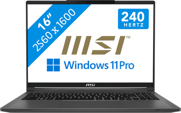 MSI CreatorPro 16 AI Studio A1VJG-253NL QWERTY